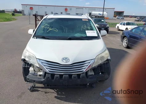 2012 Toyota Sienna Limited 7 Passenger из США, поврежденный, VIN 5TDDK3DC4CS043288